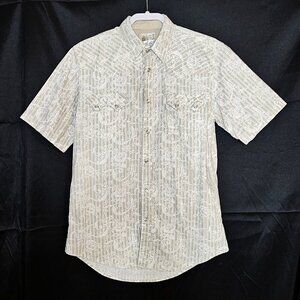 Vintage Express Riders Western Short Sleeve Button Down